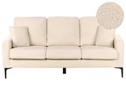 Sofa 3 Seater GAVLE Boucle Beige_968511