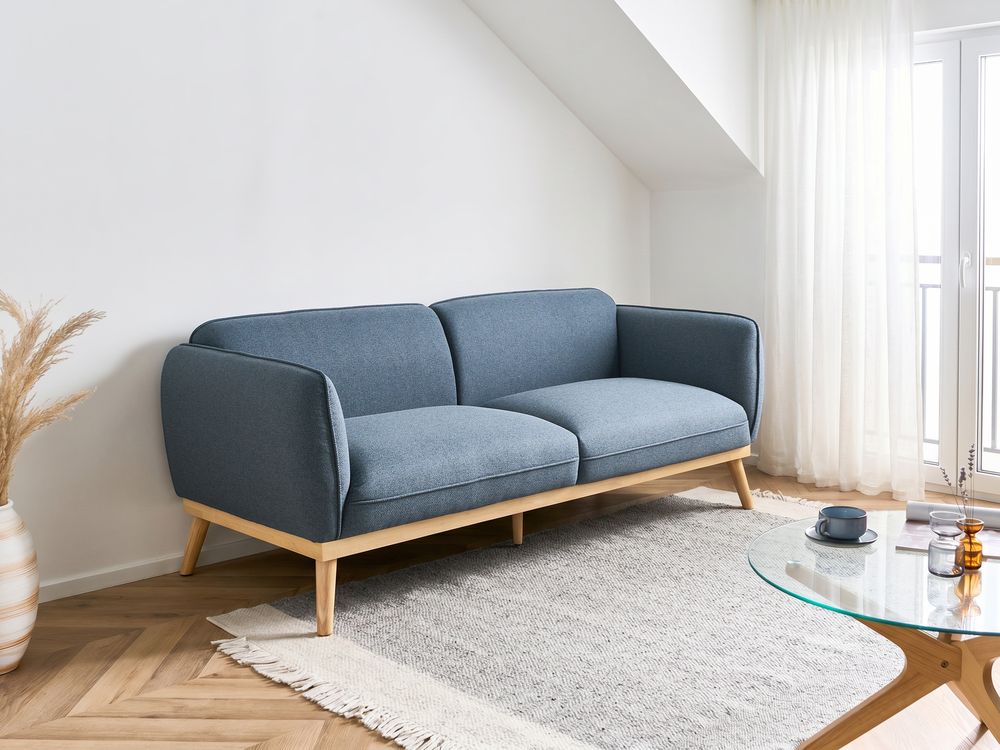 Sofa 3 personers LJUNG Blå