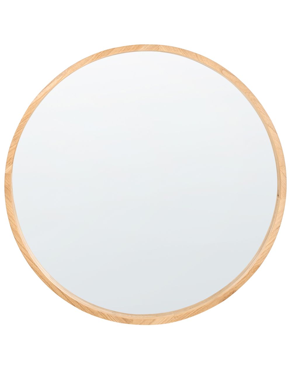 Miroir CAZALIS 80 cm 80 cm Bois de paulownia Marron clair