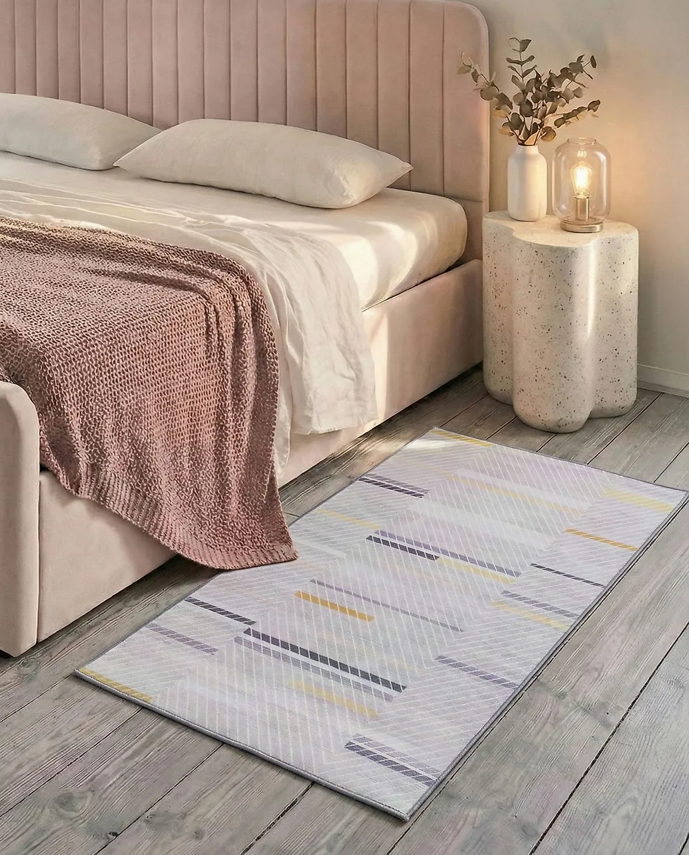 Tapis ERGENLI Gris 80 x 150 cm_1177383