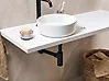 Basin Bottle Trap with Click Clack Waste MAFREDI Brass Black