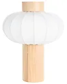 Table Lamp ABENS Wood Light Brown