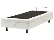 Adjustable Bed without Headboard Boucle DUKE 90 x 200 cm (EU Single) Off-White_1011419
