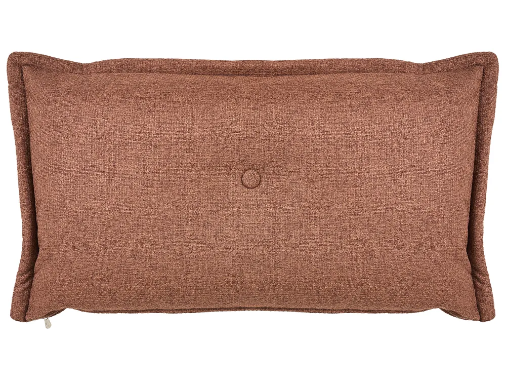 Single Sofa Bed DELLEN Fabric Brown_1031433