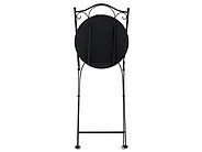 Set mobilier de grădină SIPONTO Metal Alb/Albastru_1155722