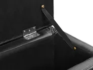 Storage Ottoman MICHIGAN Faux Leather Black_707019