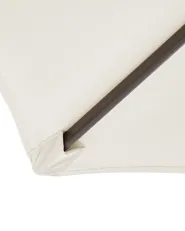 Ombrellone da esterno 266 cm VARESE Beige chiaro_1103026