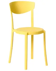 Set di 4 sedie da giardino VIESTE Giallo_1032885