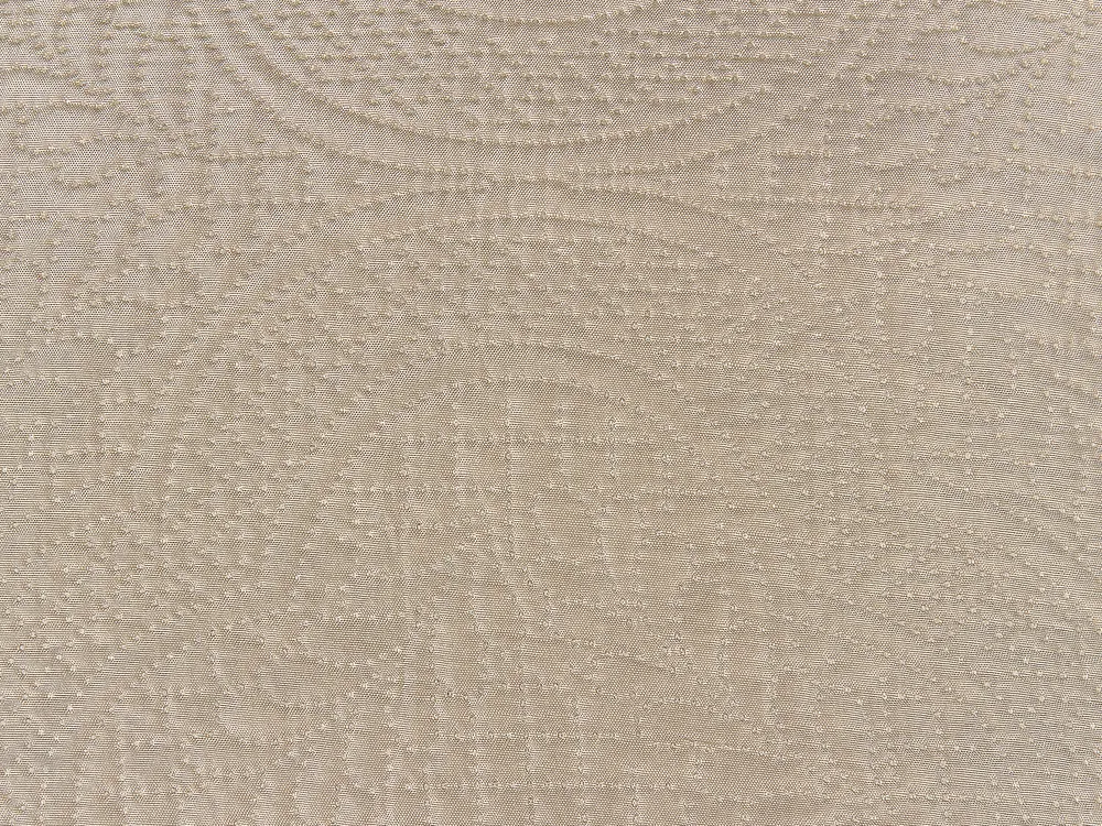 Narzuta na łóżko z poduszkami SHUSH 140 x 210 cm Beżowoszary_821986