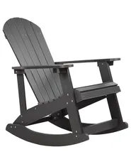 Garden Rocking Chair ADIRONDACK Dark Grey_872998
