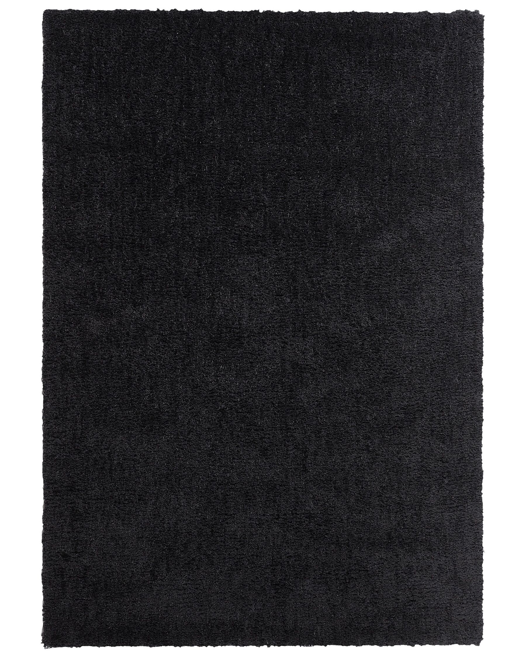 Vloerkleed polyester zwart 160 x 230 cm DEMRE_683574