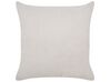 Left Hand Fabric Chaise Lounge Light Grey LE CRAU_903461