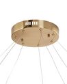 Metal LED Chandelier Gold PERQUENO_919431