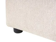 Sommier com arrumação NOYON Tecido Creme claro 160 x 200 cm_1056112