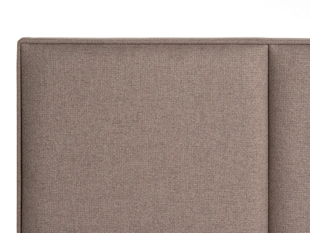 Boxspringbett mit Stauraum BARONET Stoff Taupe 160 x 200 cm_1004571