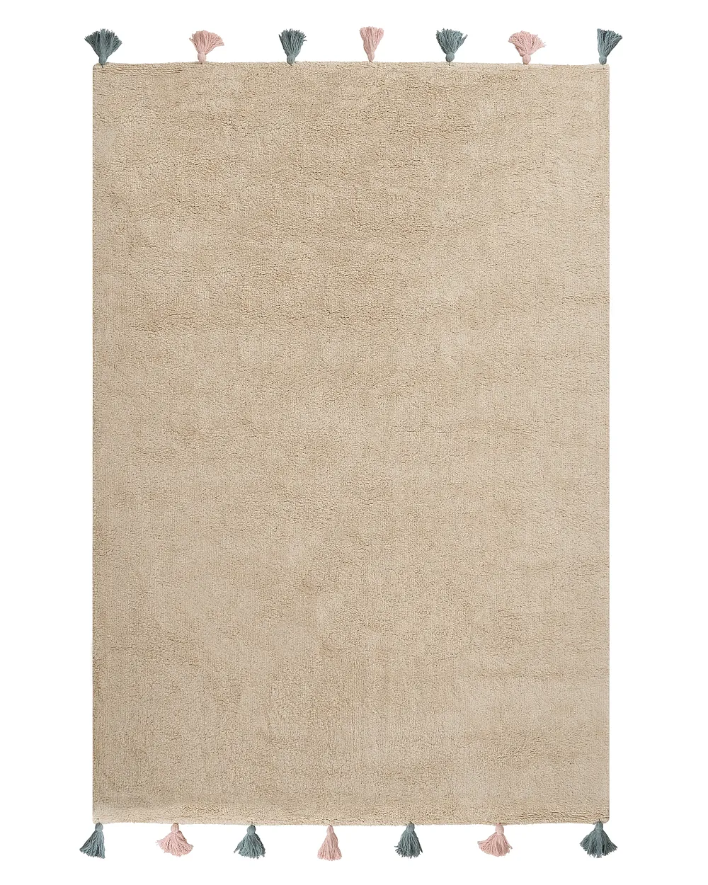 Kids Rug KODINHI  Beige 140 x 200 cm Cotton
