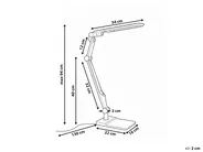LED Desk Lamp PEGASI with Dimmer White_1018298