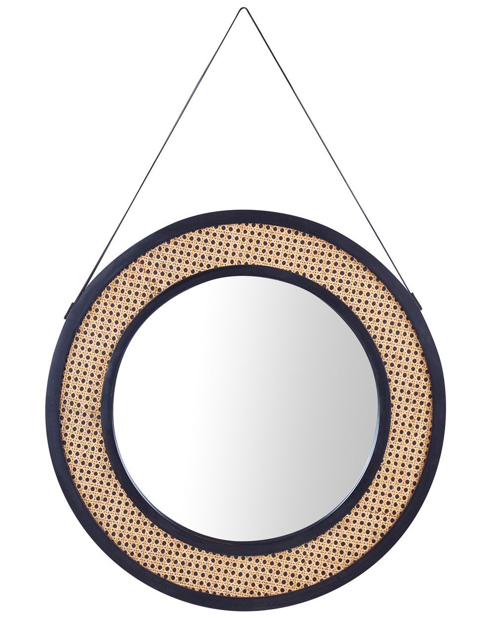 Oglindă de perete CAMBRAI 70 cm 104 cm Ratan Natural