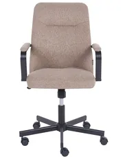 Office Chair CAROGA Fabric Light Brown_1082943