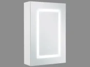 Armadio a muro per specchio da bagno LED CONDOR 40 cm 60 cm Bianco_880783
