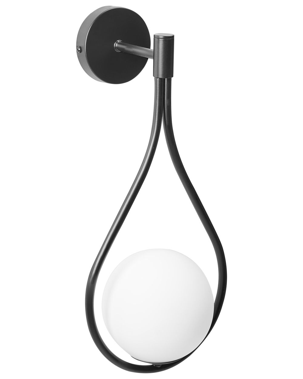 Wall Lamp AUROUE Metal Black