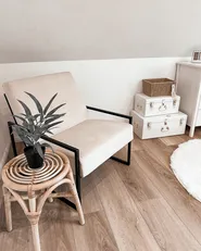 Poltrona DELARY Velluto Beige chiaro_961572