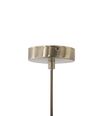 Metal Pendant Lamp Brass PINEGA_721277