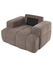 Armchair NARILLA Boucle Taupe_1161491