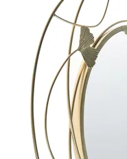 Wall Mirror ANGLET 46 cm 49 cm Metal Gold_904365