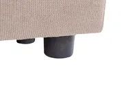 Corner Sofa 4 Seater KOHLO Fabric Taupe Right Hand_945119