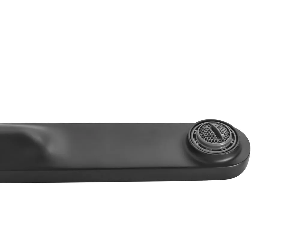 Wall Mounted Basin Mixer Tap GUATAVIA Brass Black_995898
