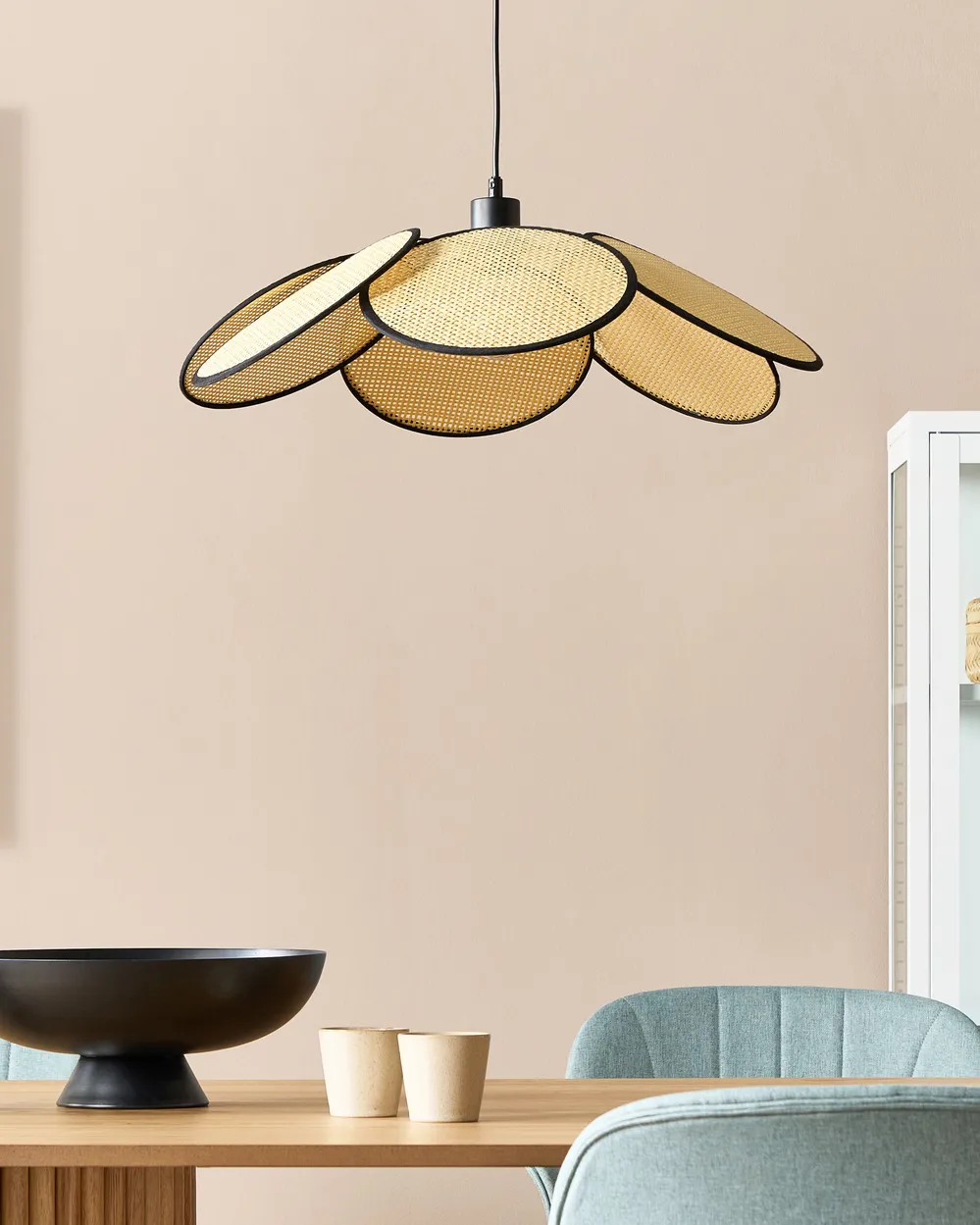 Pendant Lamp MEROO Paper Natural_872927