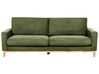 5 personers sofasæt grøn fløjl SIGGARD_920920
