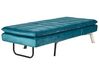 Velvet Chaise Lounge Teal LOIRET_877695