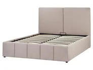 Ottoman Bed CASTELNAVET Fabric Taupe 160 x 200 cm (EU King Size)_972904