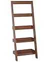 5 Tier Shelving Unit MOBILE TRIO 167 cm Dark Brown