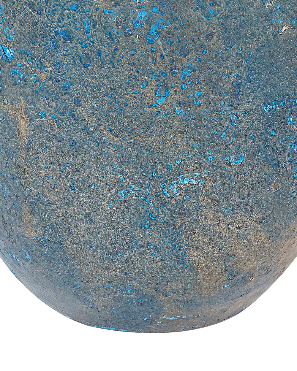 Wazon dekoracyjny VELIA 50 cm Ceramika Niebieski_850831