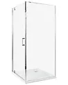 Shower Enclosure DARLI 900 x 900 x 1850 mm Silver