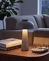Wireless LED Table Lamp AGUSAN with Dimmer Metal Grey