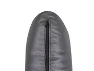 Left-Hand Chaise Longue BRANDE Fabric Black_999122