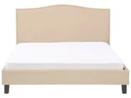 Bed Fabric MONTPELLIER 180 x 200 cm (EU Super King) Beige_754227