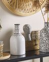 Vaso decorativo gres porcellanato bianco 25 cm ANKON_810624