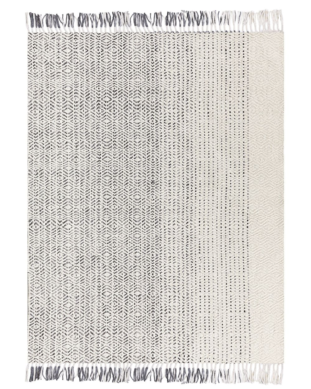 Dywan OMERLI Biały 160 x 230 cm Wełna