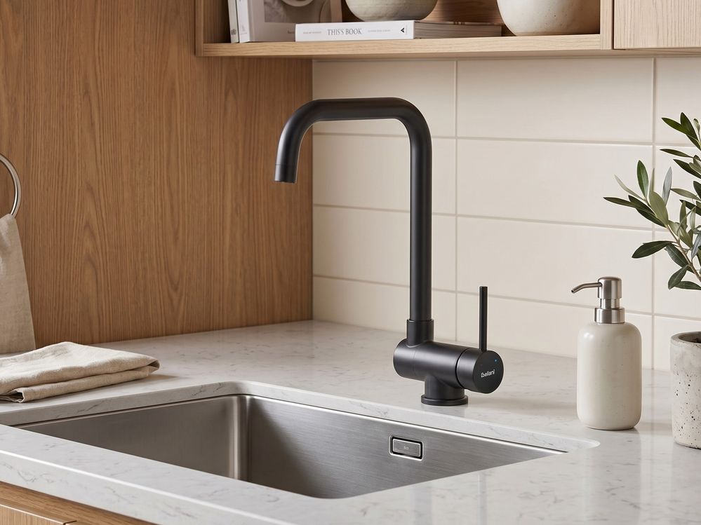 Grifo de cocina JUNTUMA Negro