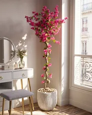 Sztuczna roślina BOUGAINILLEA TREE 180 cm Różowy_1090879