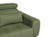 2 Seater Fabric Sofa Green VEGAMO_924777