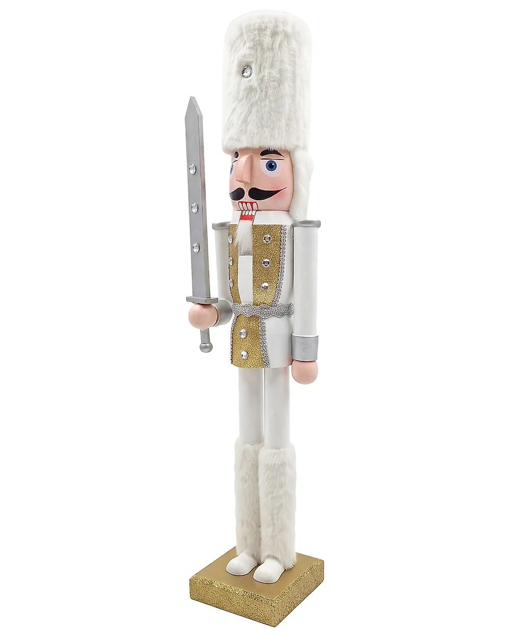 Figurine PALLAS 90 cm Nutcracker White