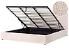 Ottoman Bed NANTERRE Boucle Beige 180 x 200 cm (EU Super King)