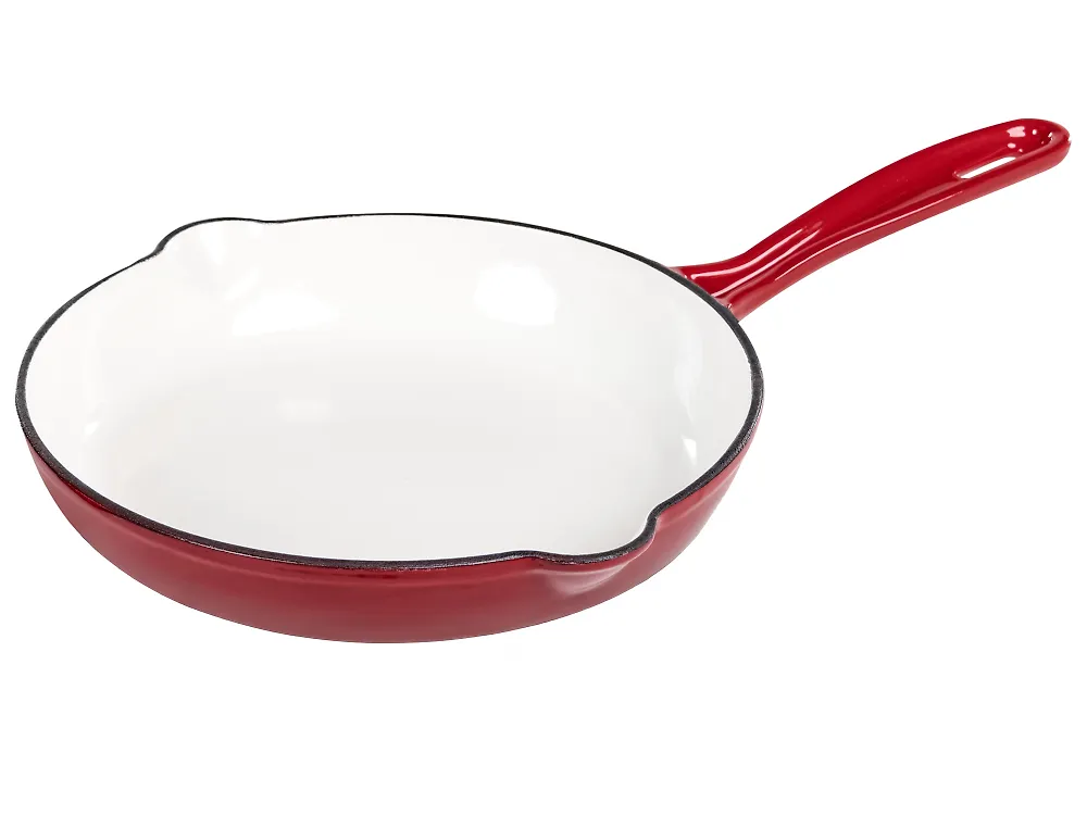 Gusseisen Kochgeschirrset 8-teilig FEURA Rot_1170417