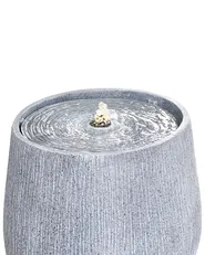 Fontana da giardino LED CASCATA Grigio_984382